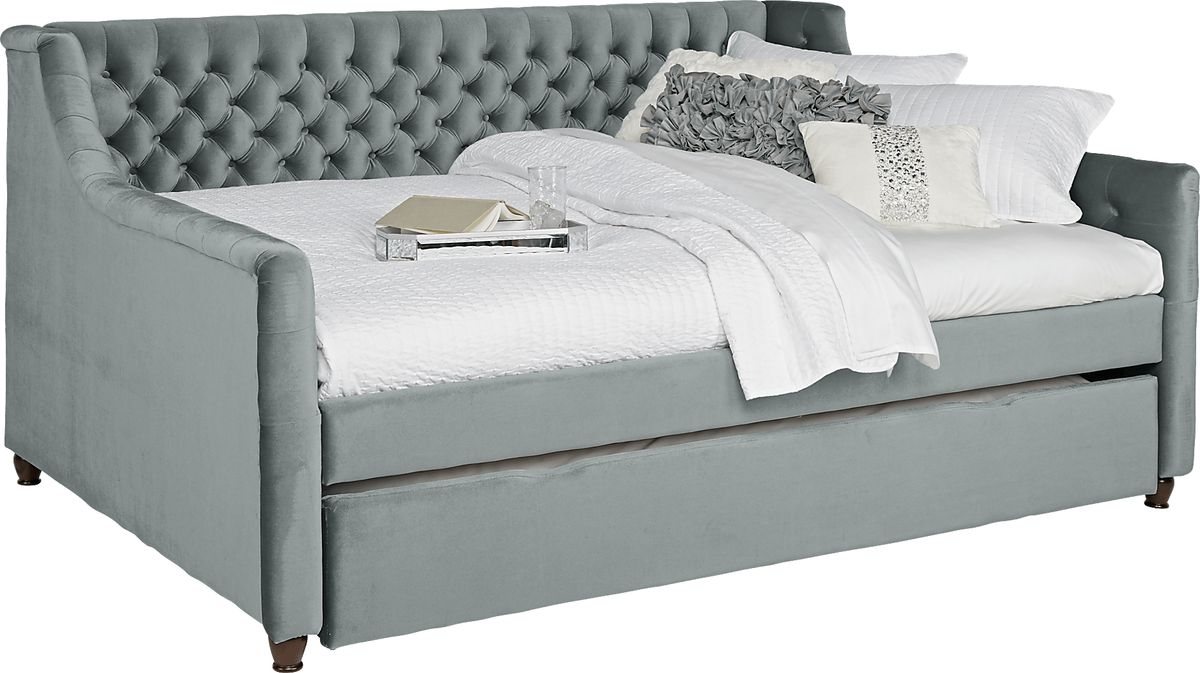 Alena 2 Pc Blue Colors Daybed W/Trundle Rooms to Go