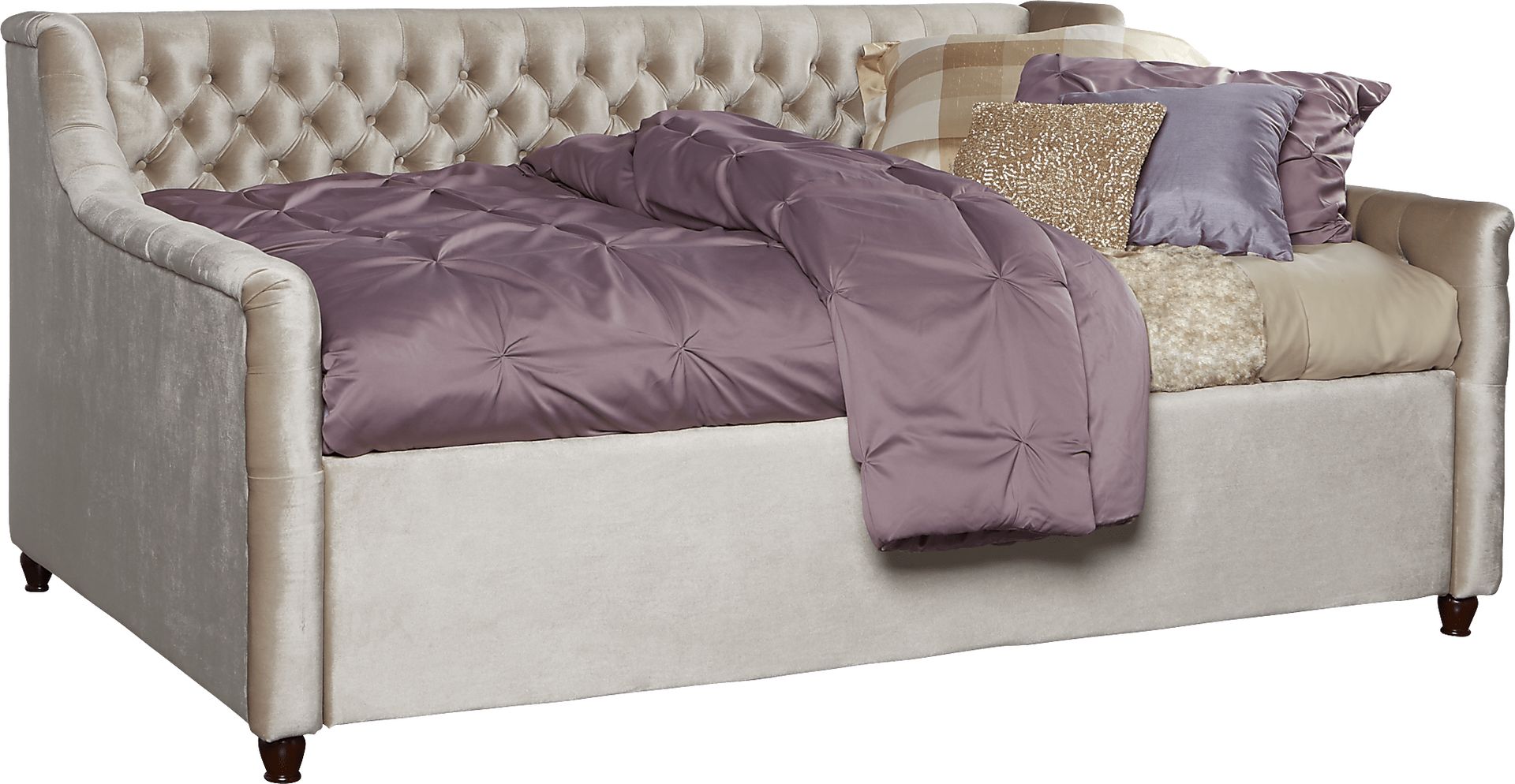 Kids Petit Paris Champagne 5 Pc Full Bedroom with Daybed - Image 4