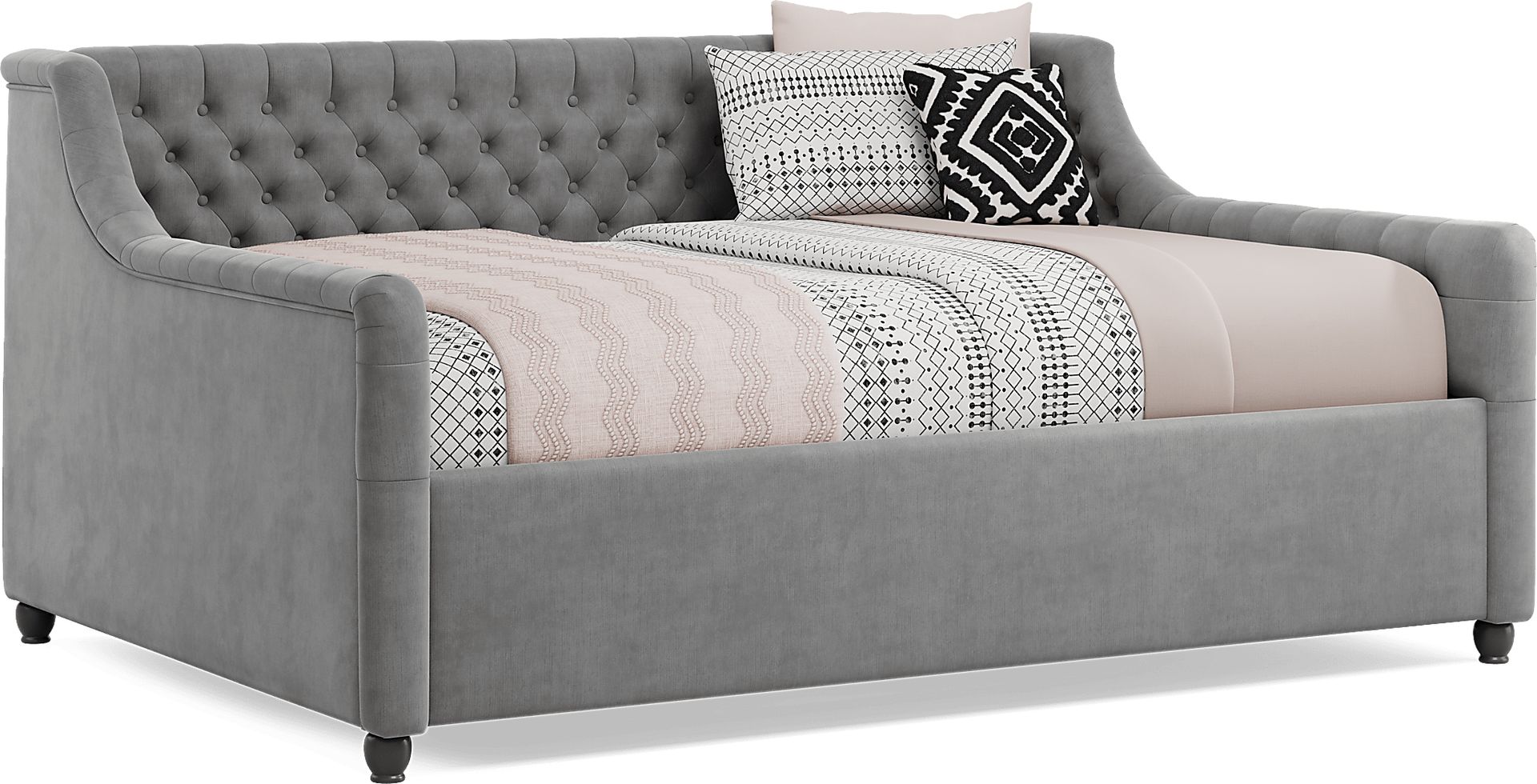 Alena Charcoal Full Daybed - Image 1