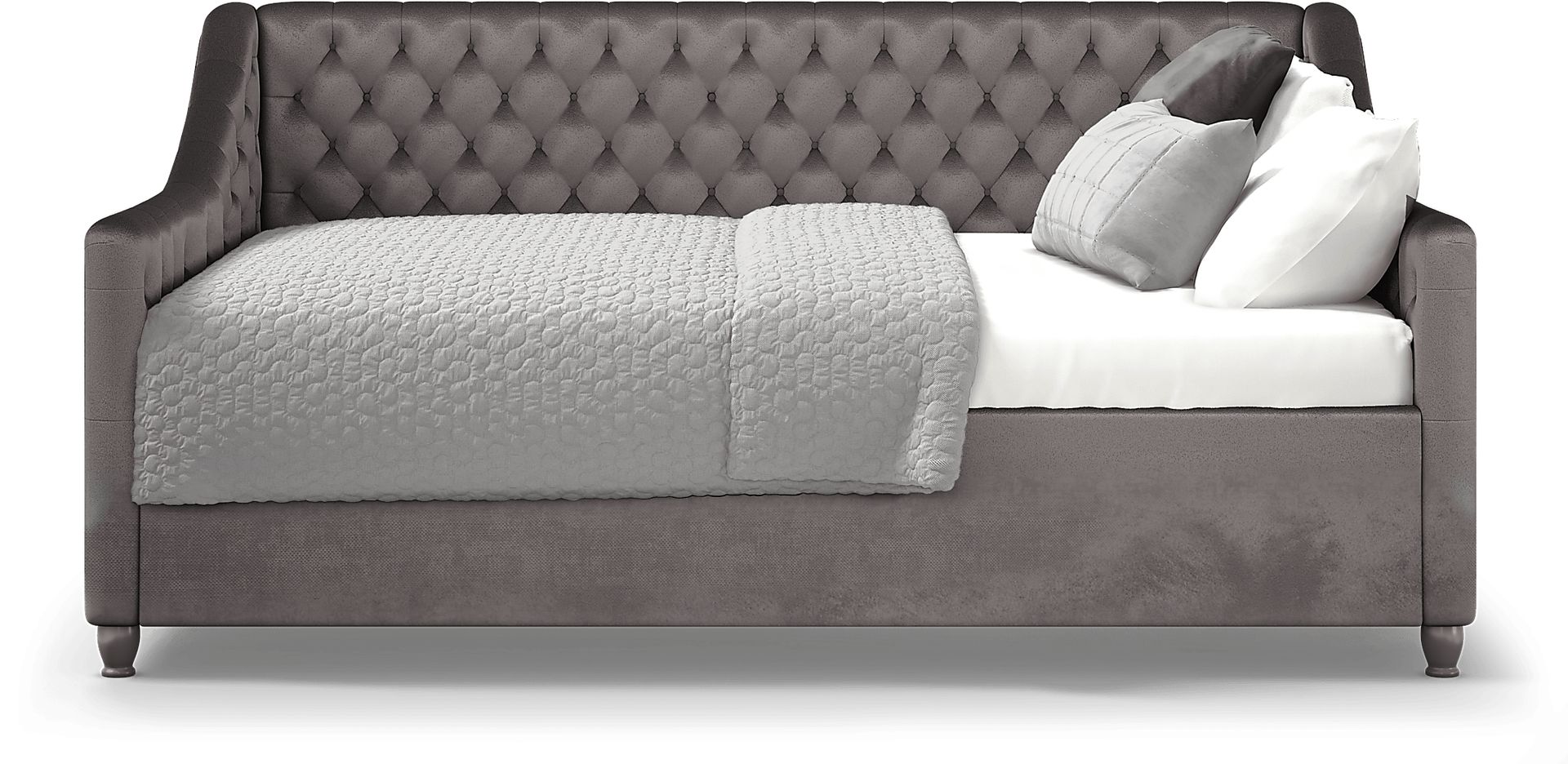 Kids Westover Hills Jr. Gray Bedroom with Alena Charcoal Twin Daybed - Image 3