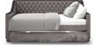 Alena Charcoal 4 Pc Full Daybed with Twin Storage Trundle