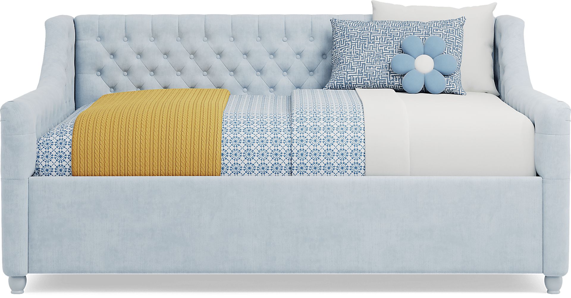 Alena Light Blue Full Daybed - Image 3