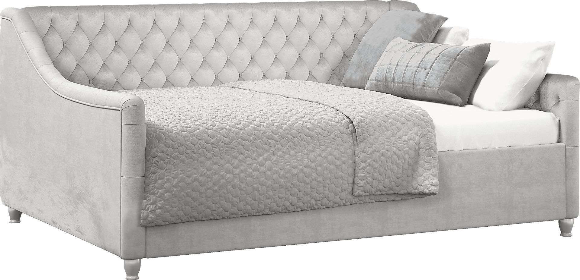 Alena Silver Full Daybed - Image 1