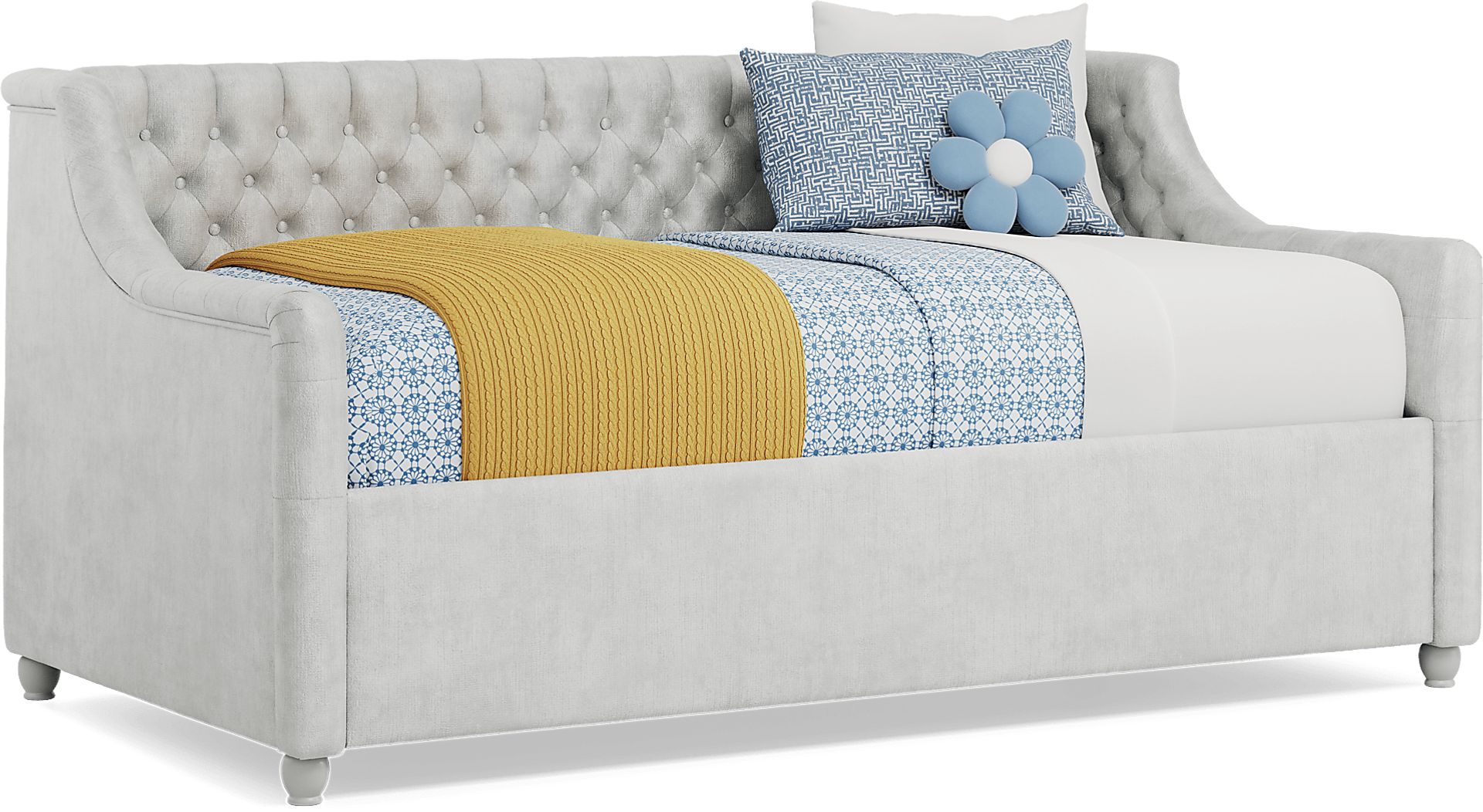 Alena Silver Twin Daybed - Image 1