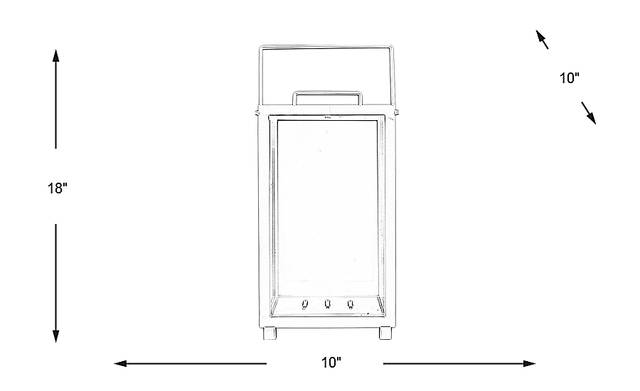 Dimension Image. Please refer to the Dimension Tab on this page for dimension details.