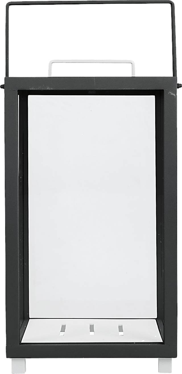 Alenna Black Large Indoor/Outdoor Lantern - Thumbnail - Image 1