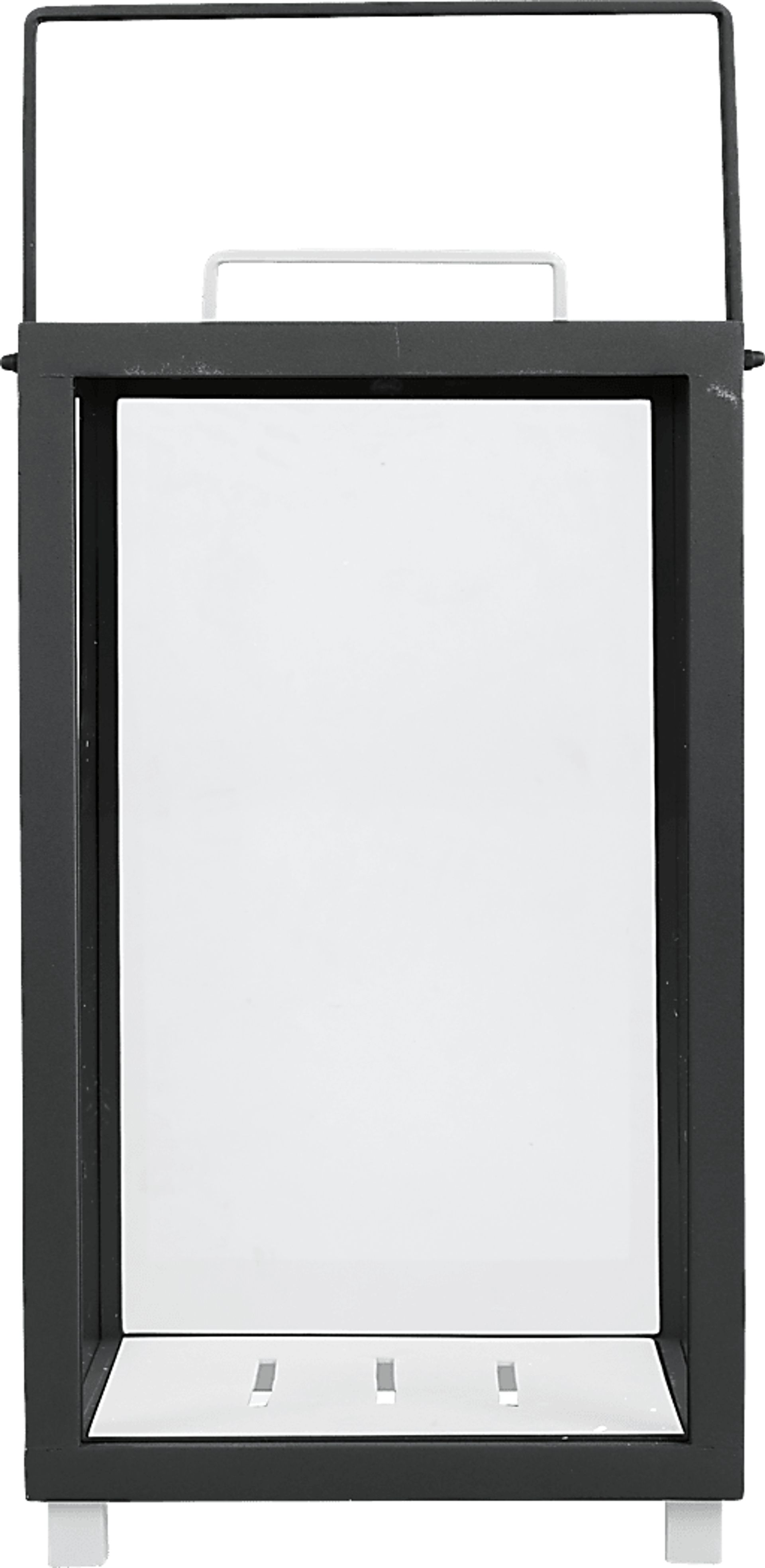 Alenna Black Large Indoor/Outdoor Lantern - Image 1