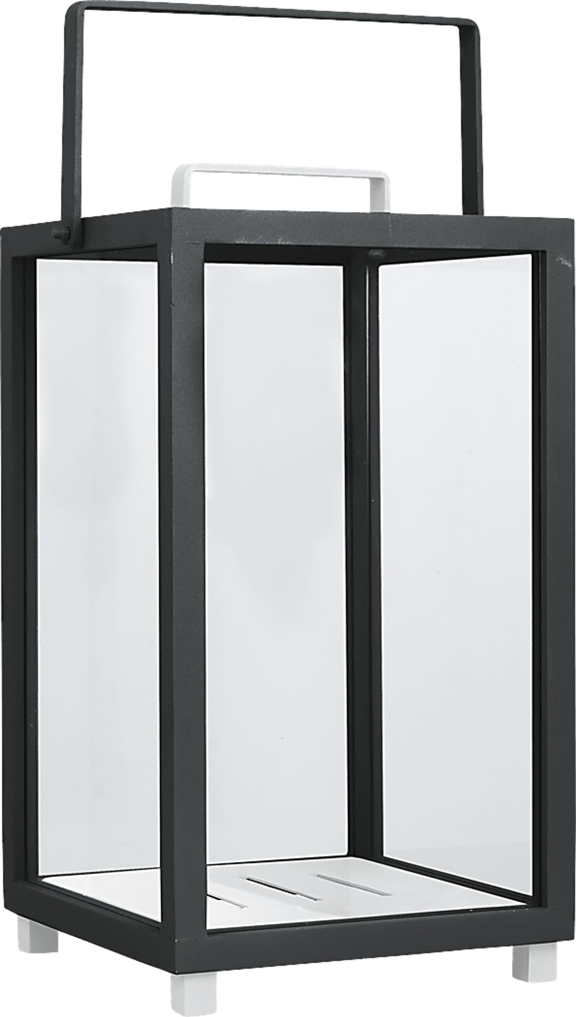 Alenna Black Large Indoor/Outdoor Lantern - Image 1