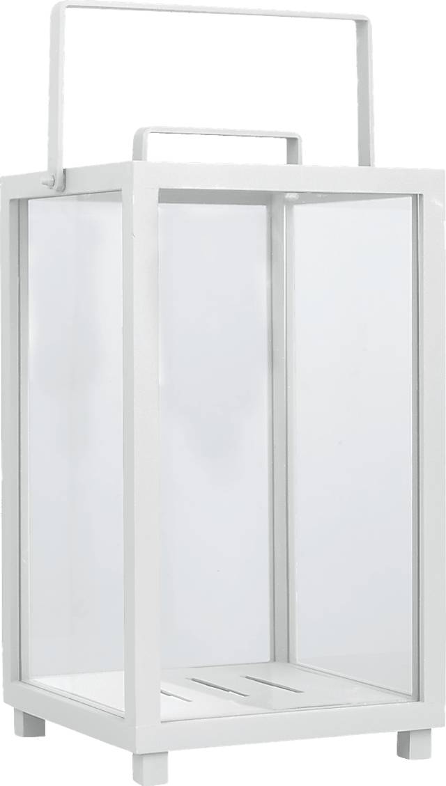 Alenna White Large Indoor/Outdoor Lantern - Thumbnail - Image 2