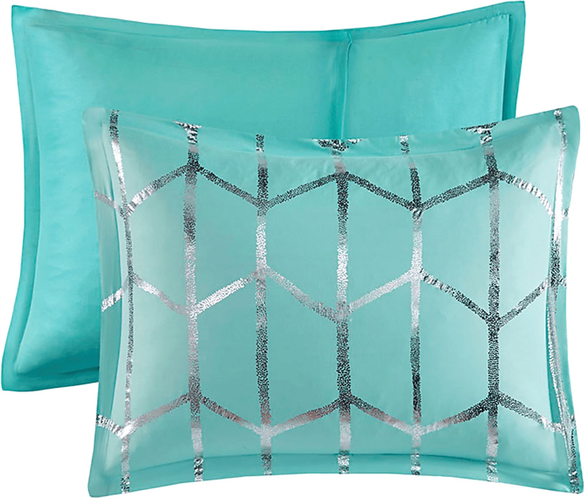 Alesi Blue King Comforter Set - Image 4