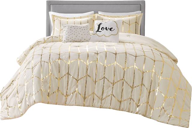 Alesi Gold King Comforter Set - Thumbnail - Image 1