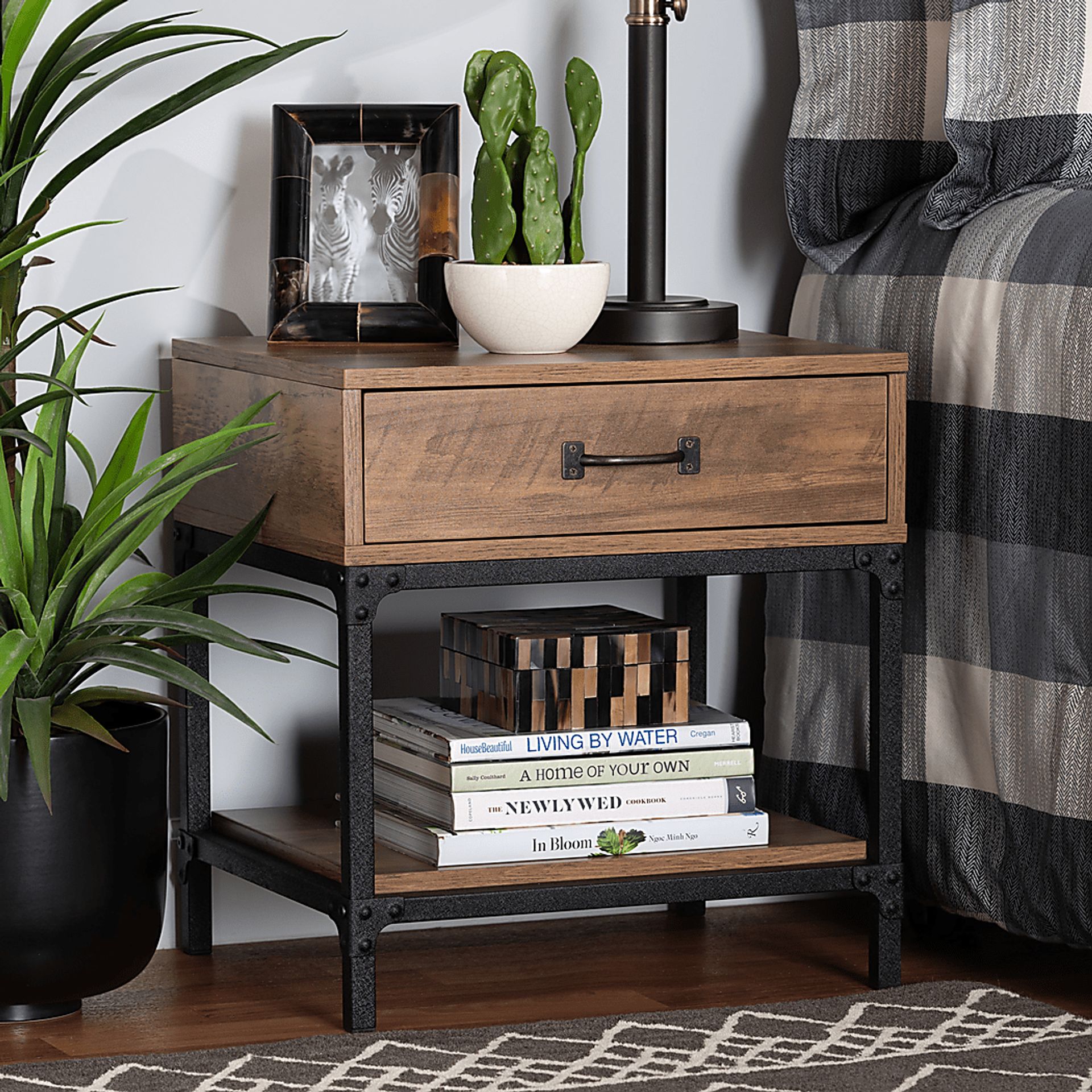 Aleskan Brown End Table - Image 2
