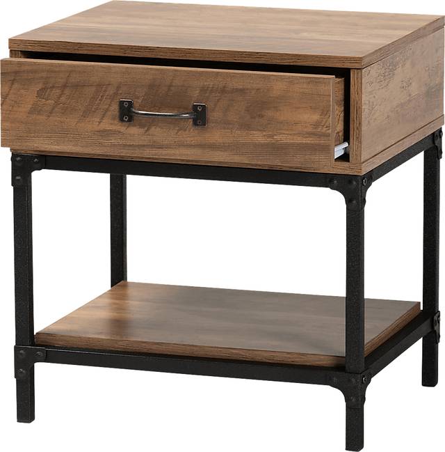 Aleskan Brown End Table - Thumbnail - Image 3