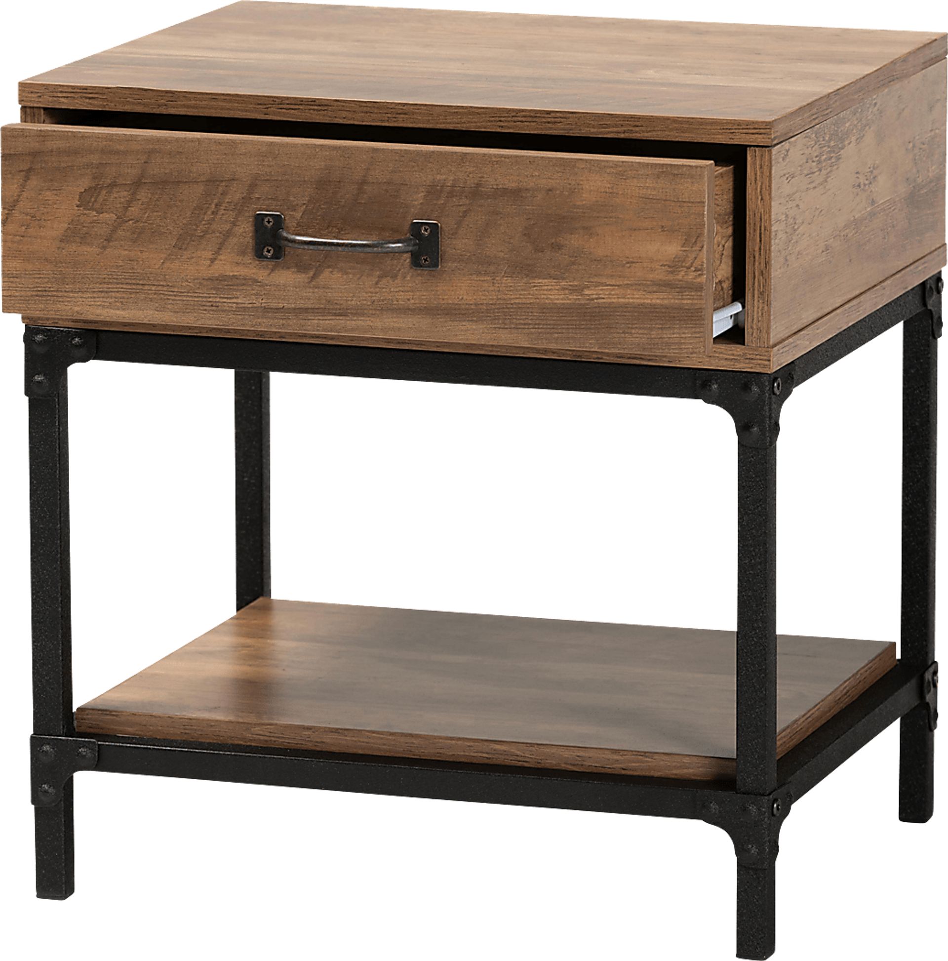Aleskan Brown End Table - Image 3