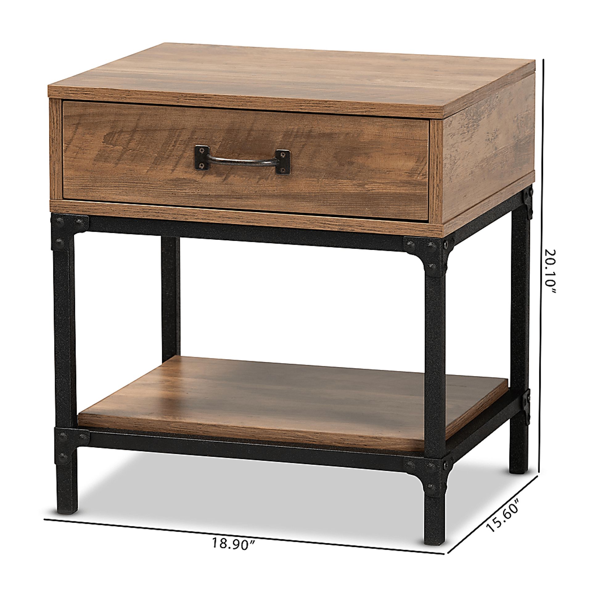 Aleskan Brown End Table - Image 9