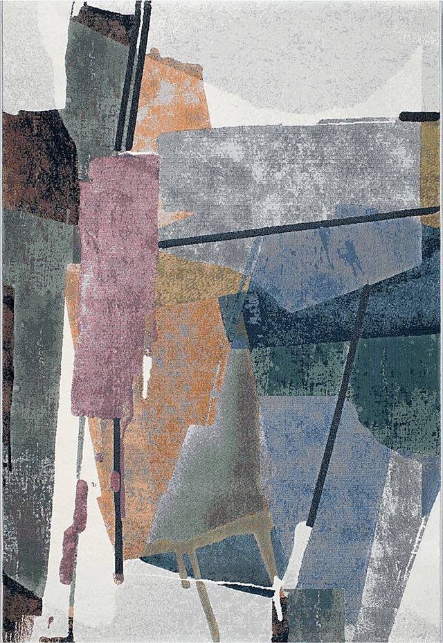 Alessandria Gray 5' x 8' Rug - Thumbnail - Image 1