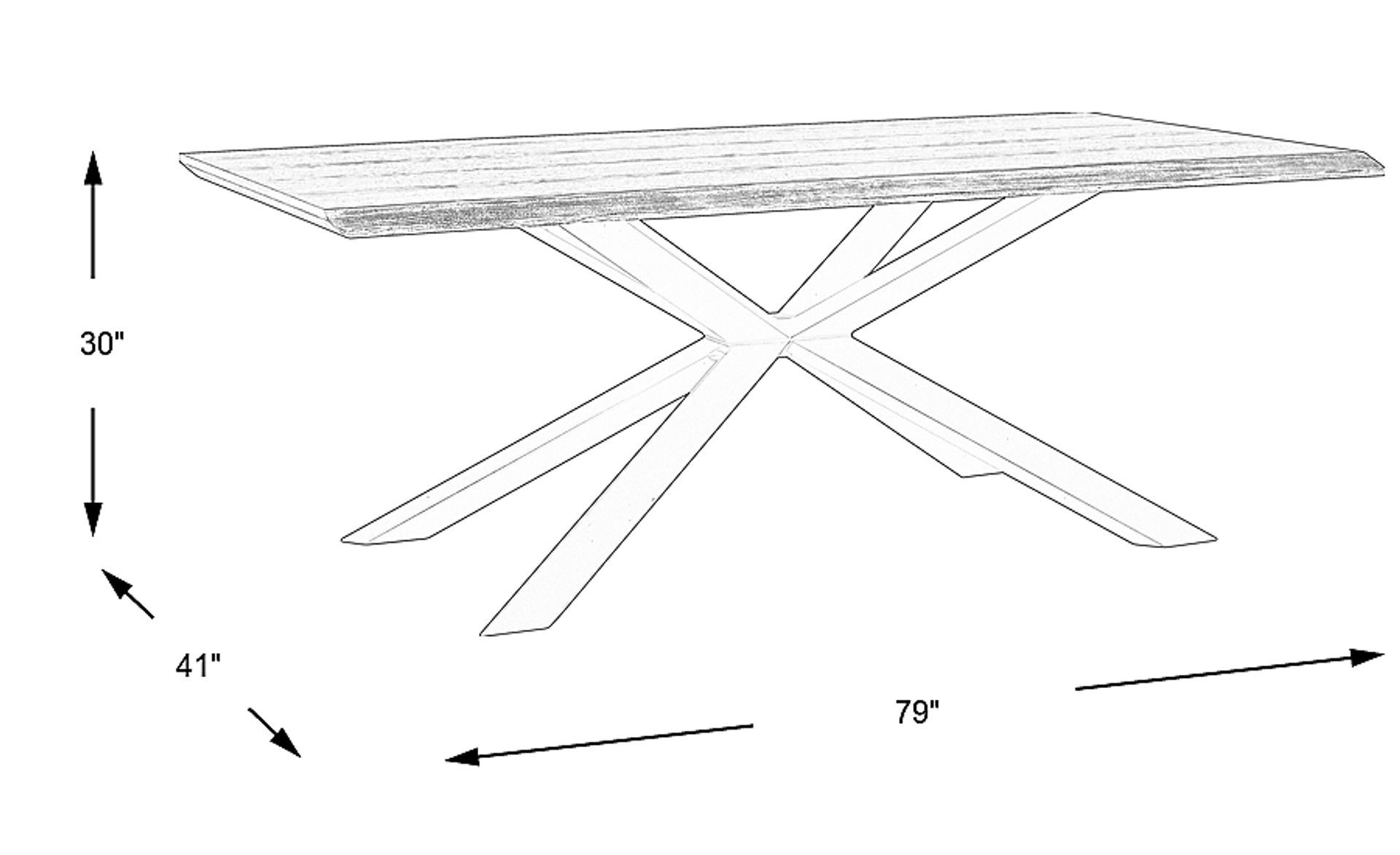 Dimension Image. Please refer to the Dimension Tab on this page for dimension details.