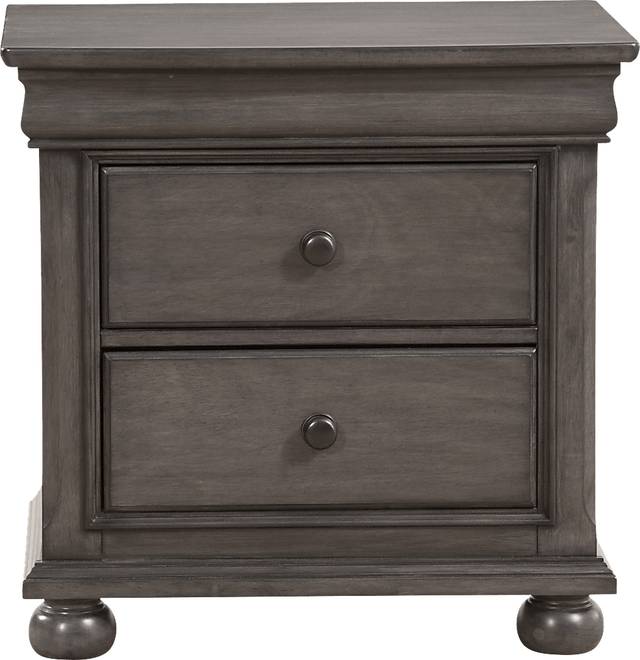 Alessia Forest Gray 7 Pc King Bedroom - Thumbnail - Image 5