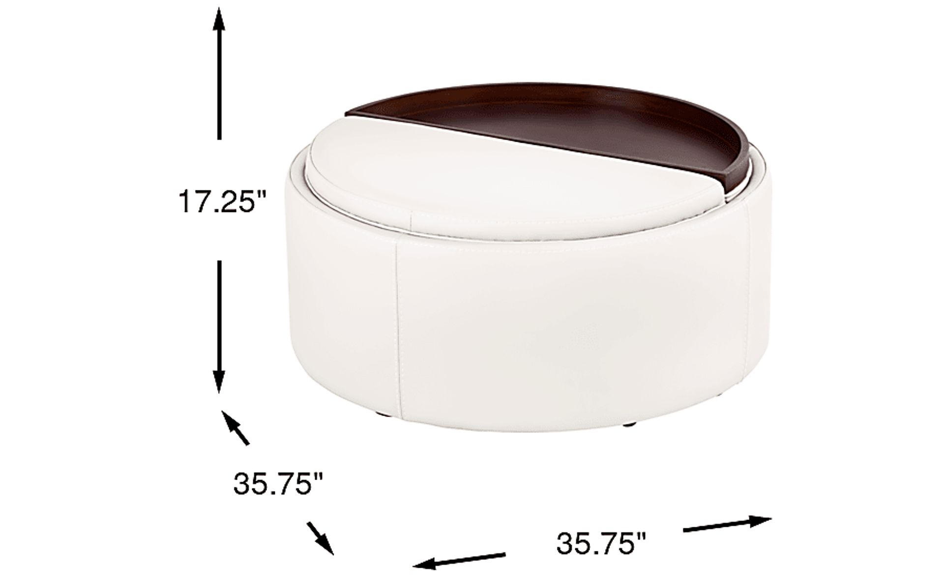 Dimension Image. Please refer to the Dimension Tab on this page for dimension details.