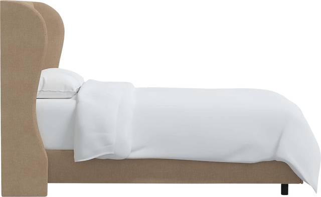 Aleta Beige California King Bed - Thumbnail - Image 3