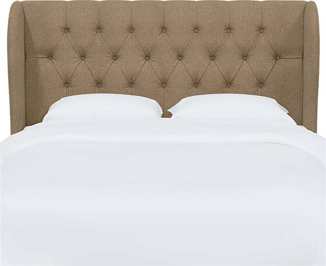 Aleta Beige Full Headboard - Thumbnail - Image 2