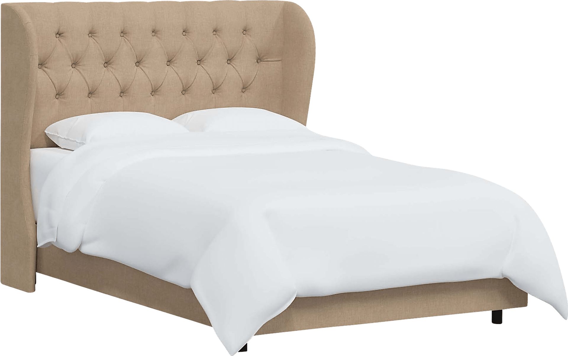 Aleta Beige Queen Bed - Image 1
