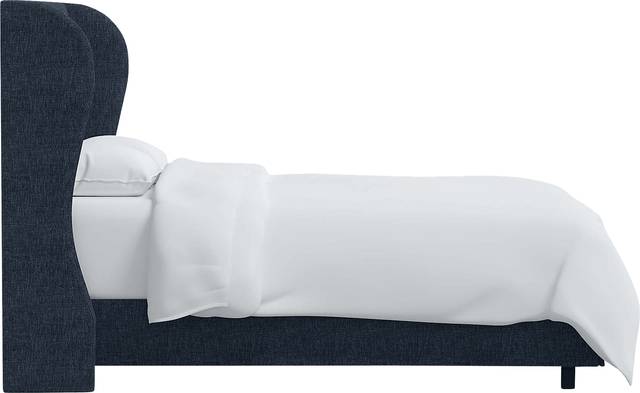 Aleta Blue Queen Bed - Thumbnail - Image 3