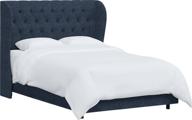 Aleta Blue Twin Bed - Thumbnail - Image 1