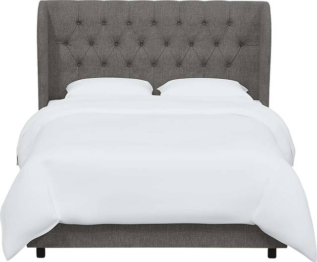 Aleta Gray Full Bed - Thumbnail - Image 2