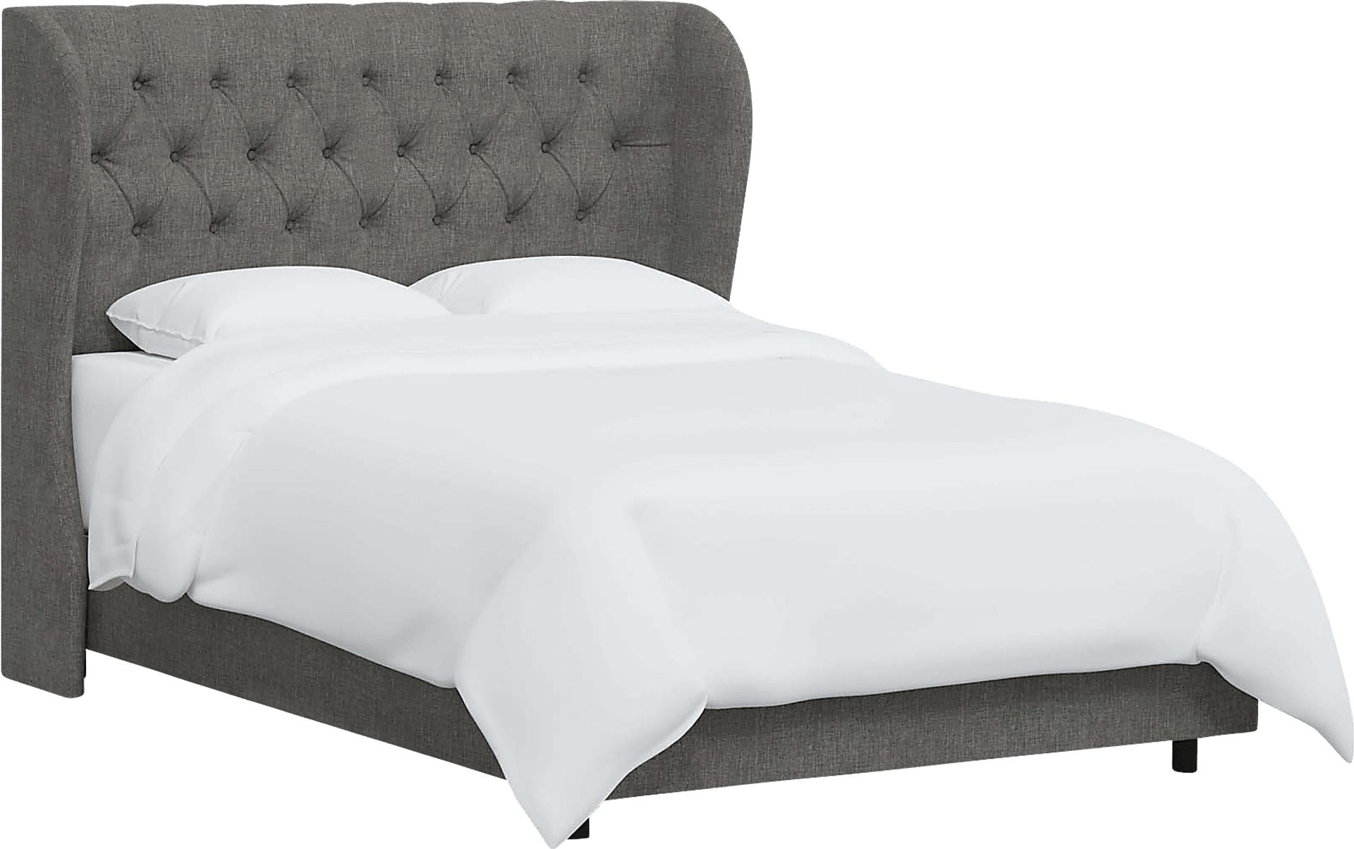 Aleta Gray Twin Bed - Image 1