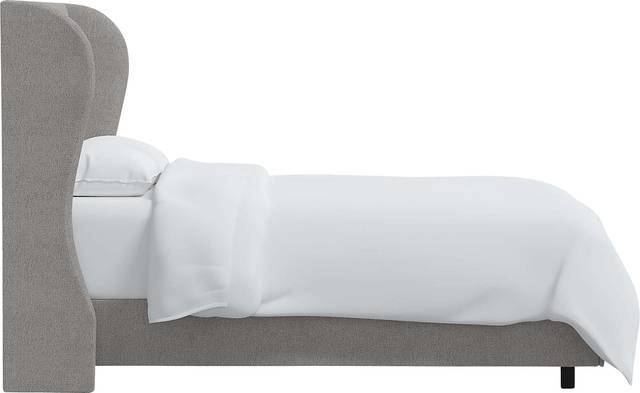Aleta Light Gray King Bed - Thumbnail - Image 3