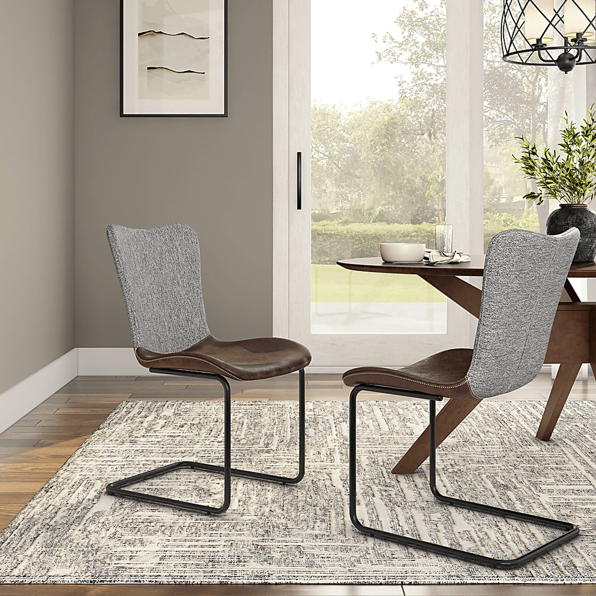 Alewine Light Brown Dining Chair, Set of 2 - Image 3