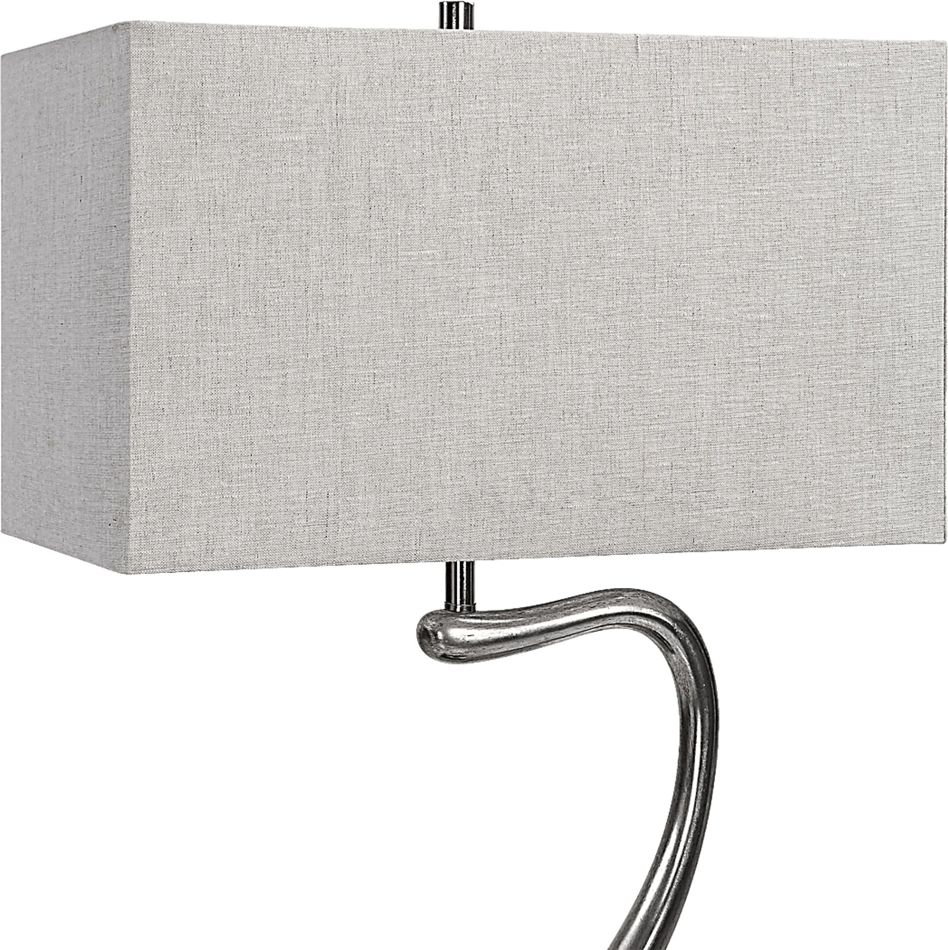 Alexa Alley Silver Lamp - Image 4