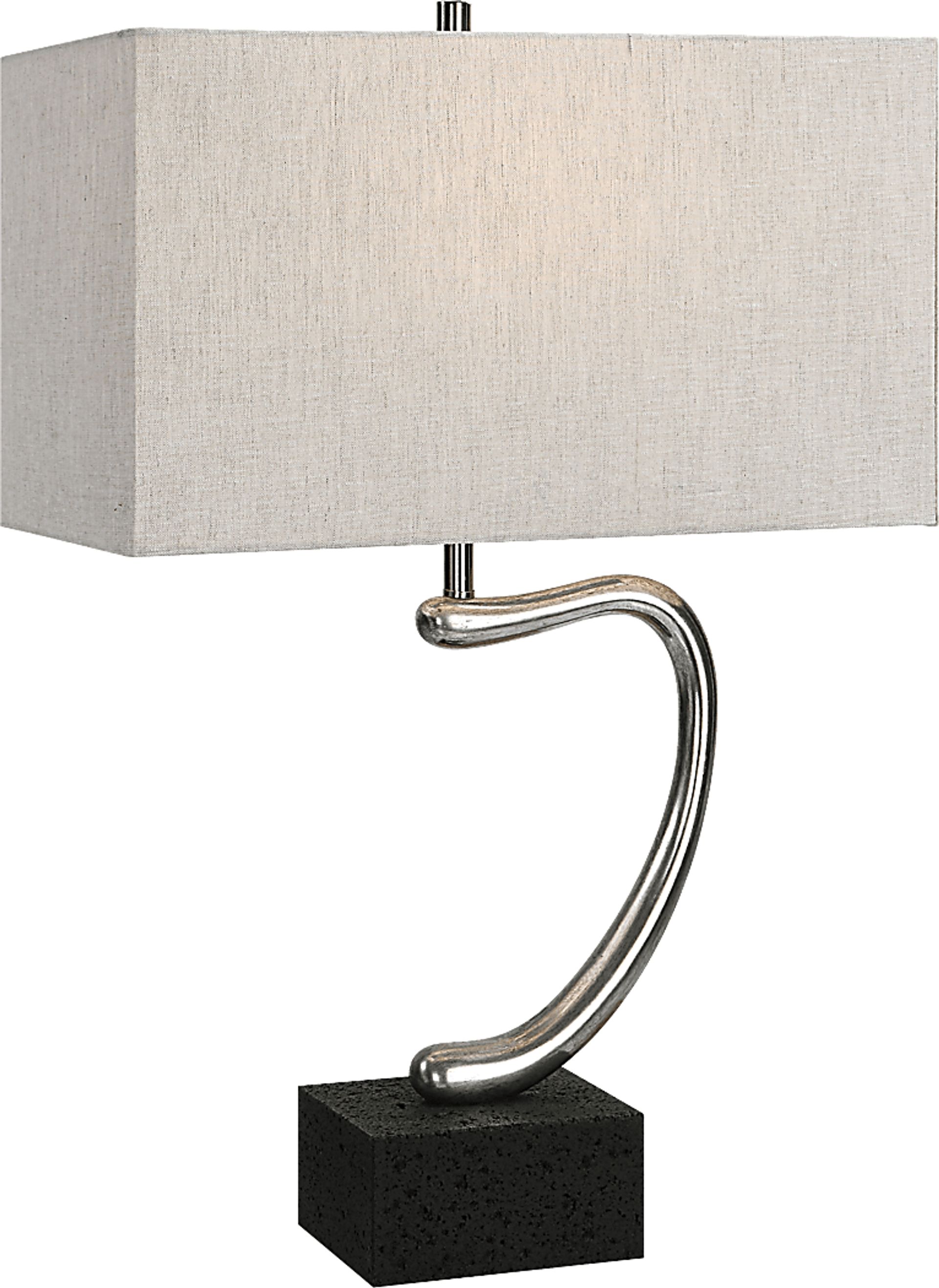 Alexa Alley Silver Lamp - Image 1