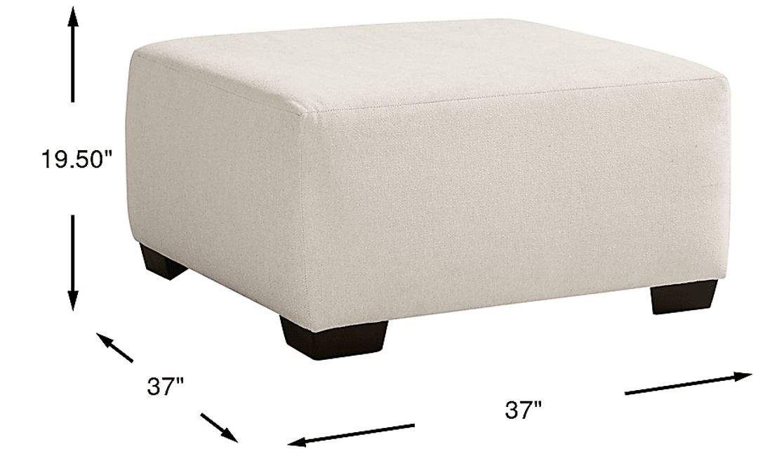 Alexander Cocktail Ottoman