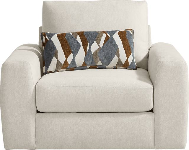 Alexander Cotton Swivel Chair - Thumbnail - Image 2