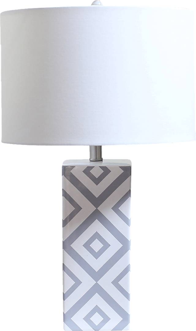 Alexander Lane White Lamp - Thumbnail - Image 1