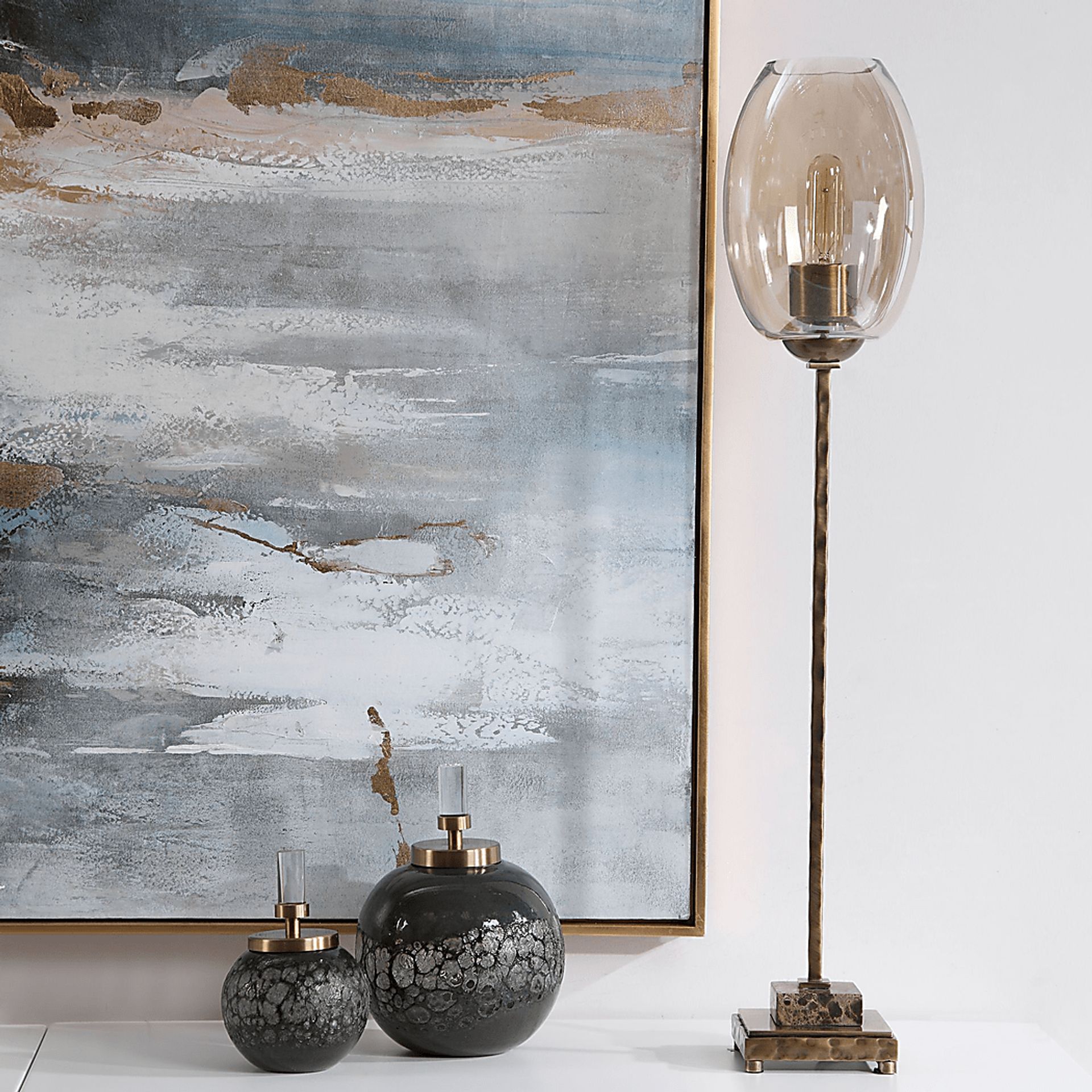 Alexandra Lane Brass Lamp - Image 5