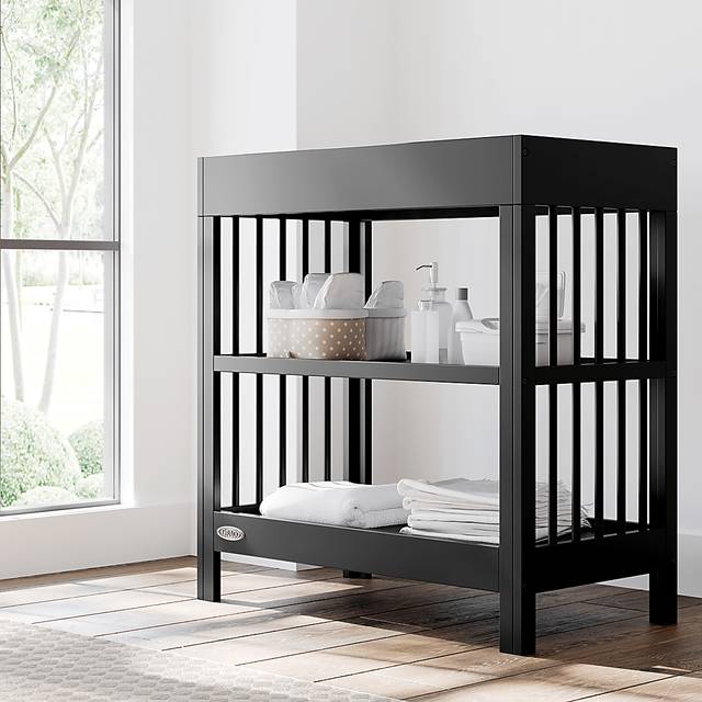 Alexei Black Changing Table - Thumbnail - Image 2