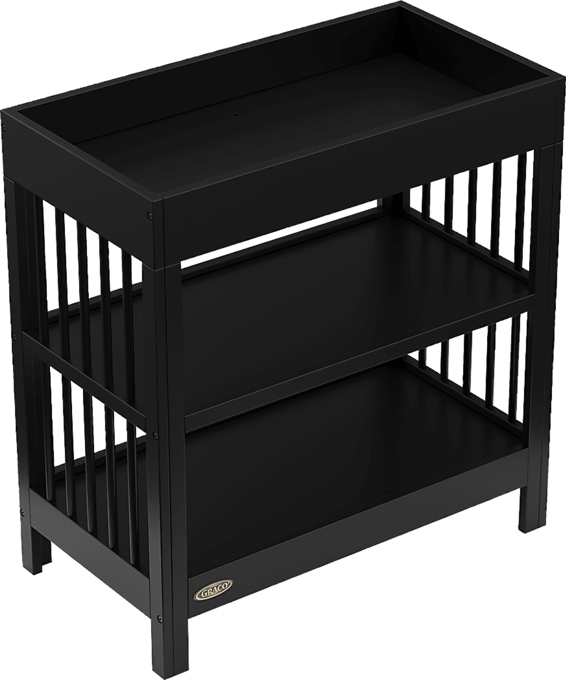 Kids Alexei Black Changing Table - Image 6