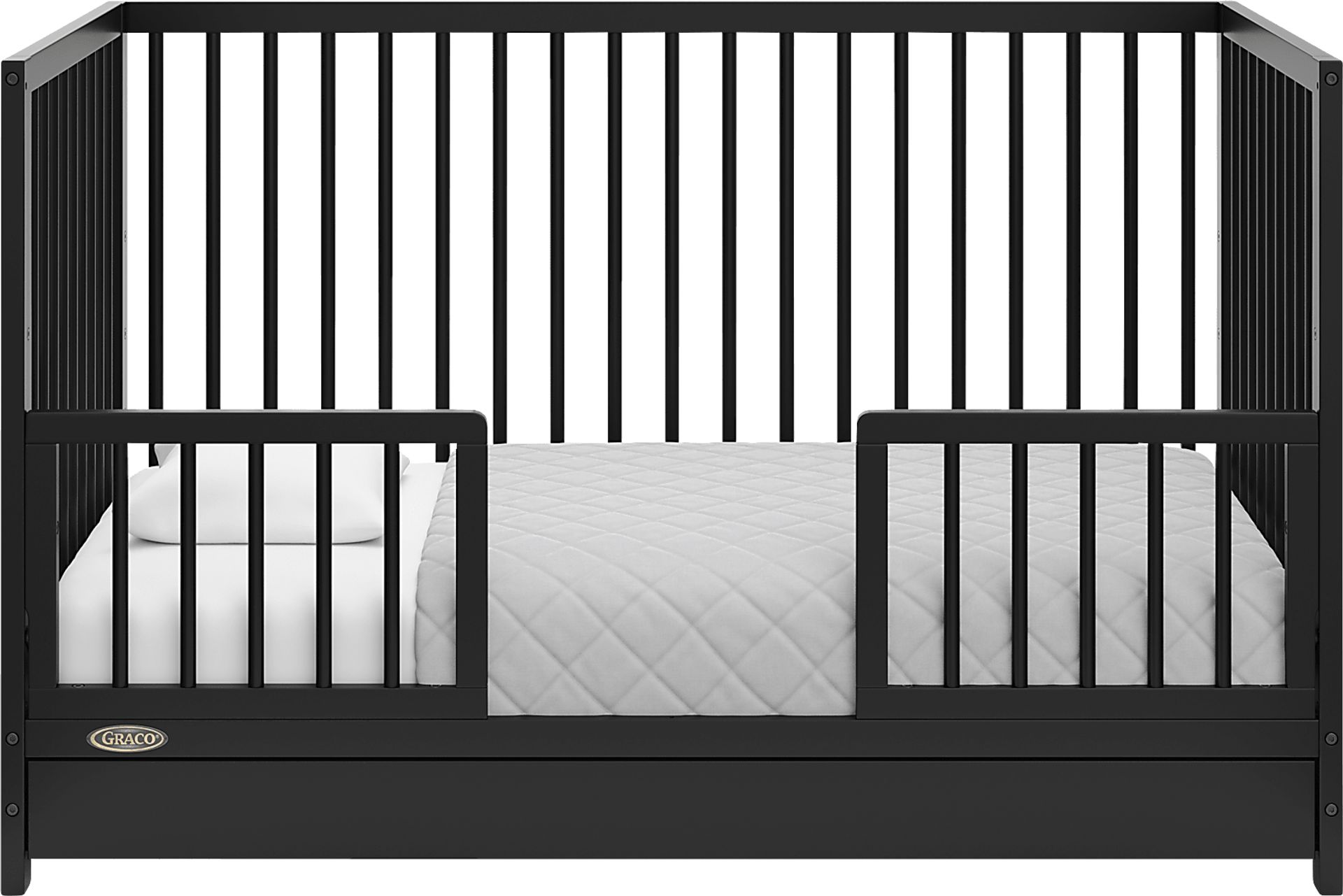 Alexei Black Convertible Crib - Image 5