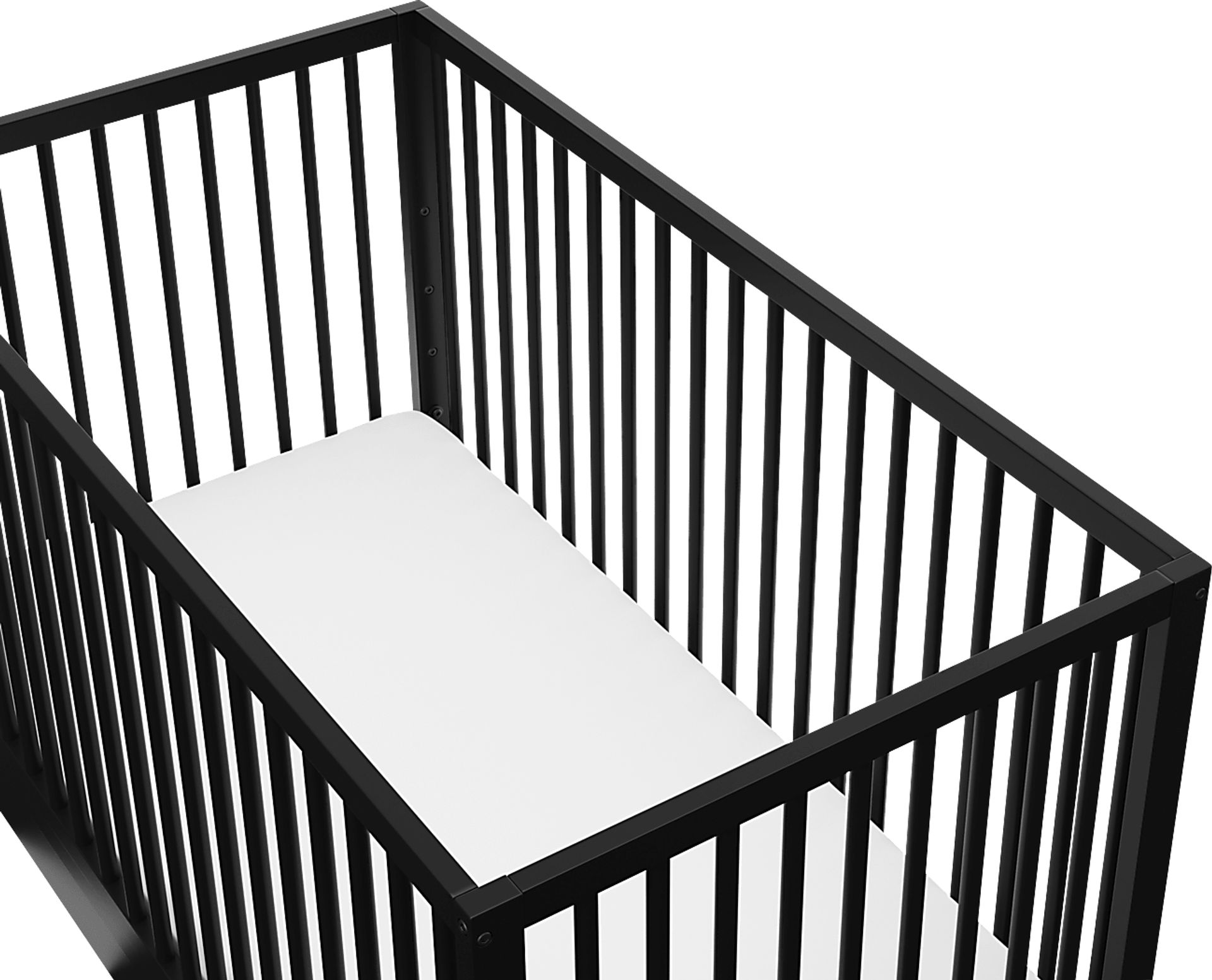 Alexei Black Convertible Crib - Image 7