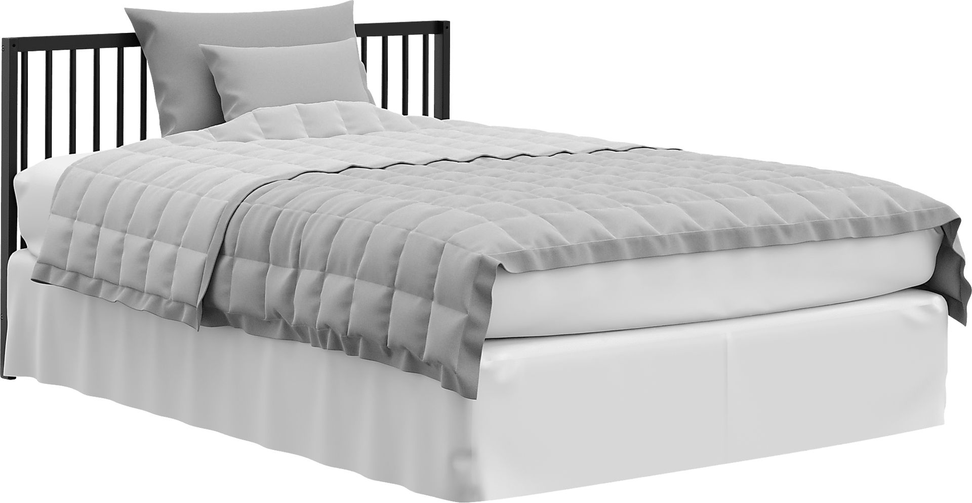 Alexei Black Convertible Crib - Image 9