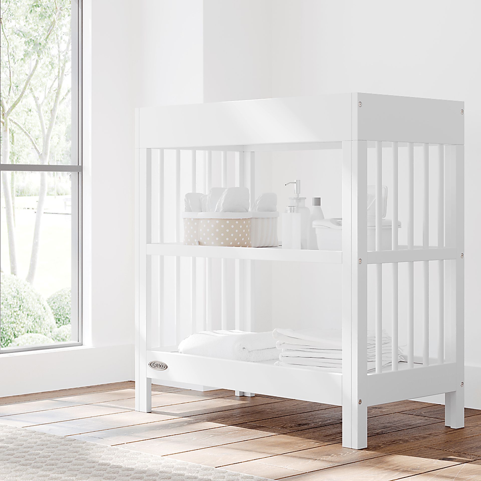 Alexei White Changing Table - Image 2