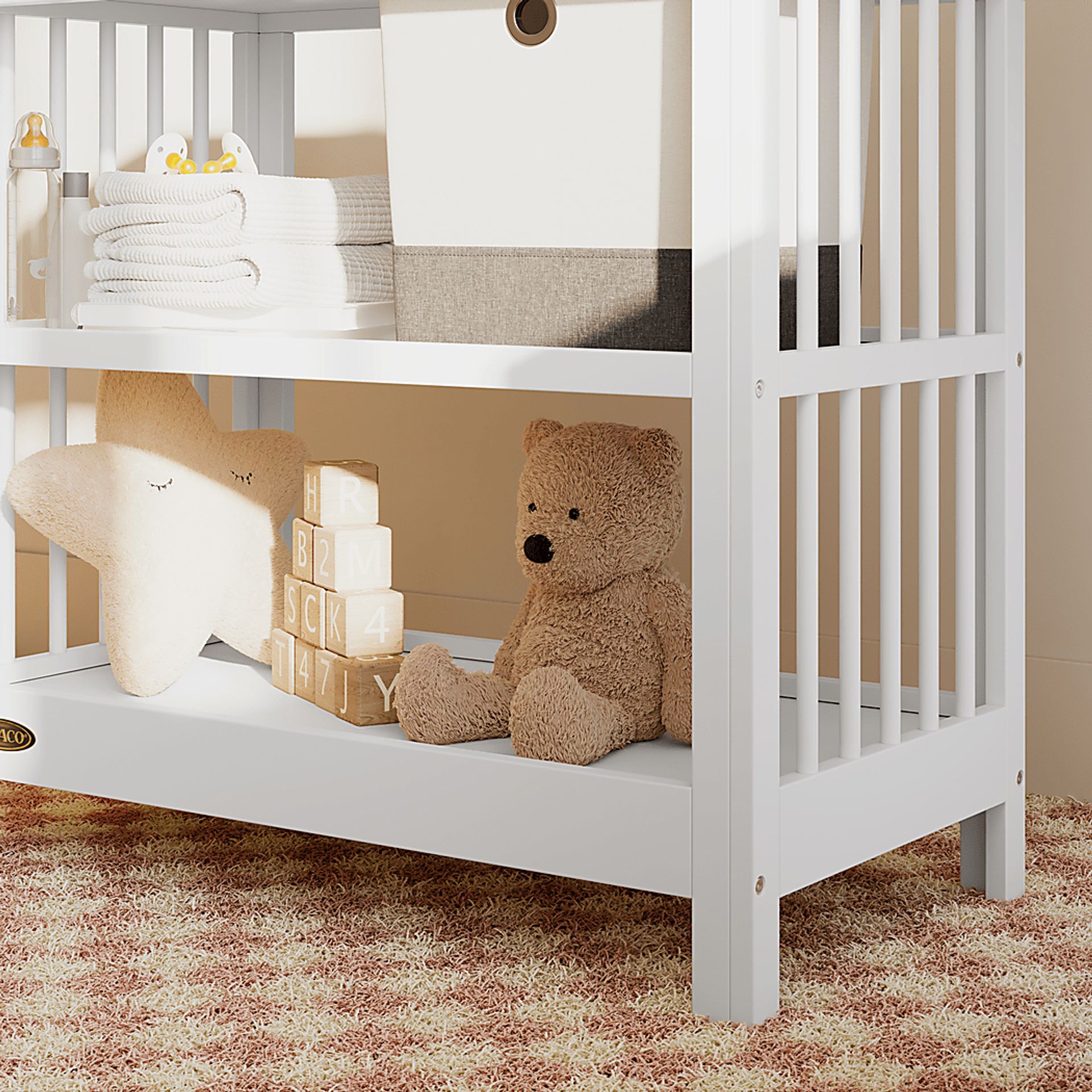 Alexei White Changing Table - Image 3