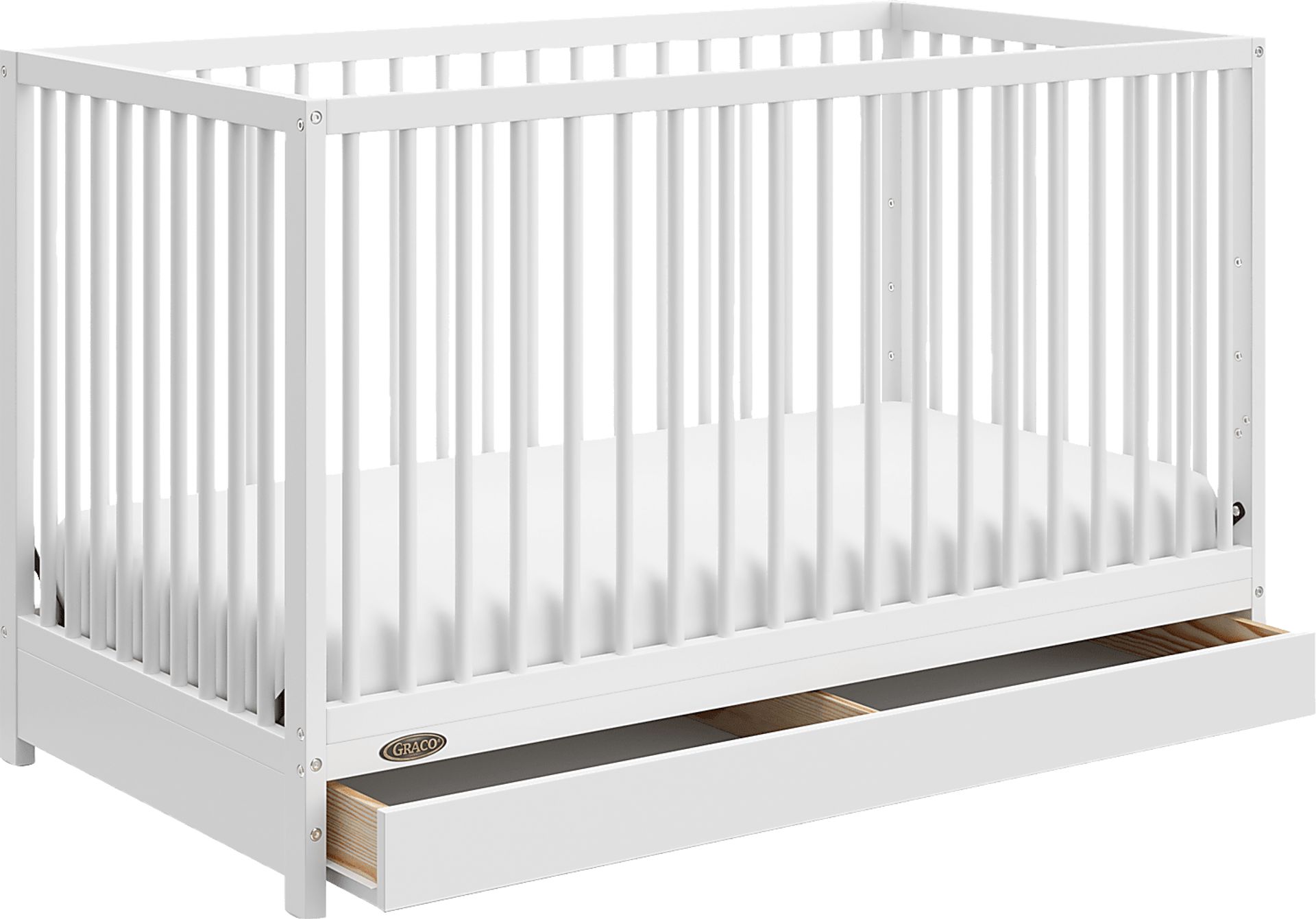 Alexei White Convertible Crib - Image 11
