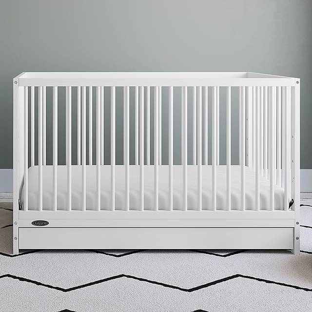 Alexei White Convertible Crib - Thumbnail - Image 3