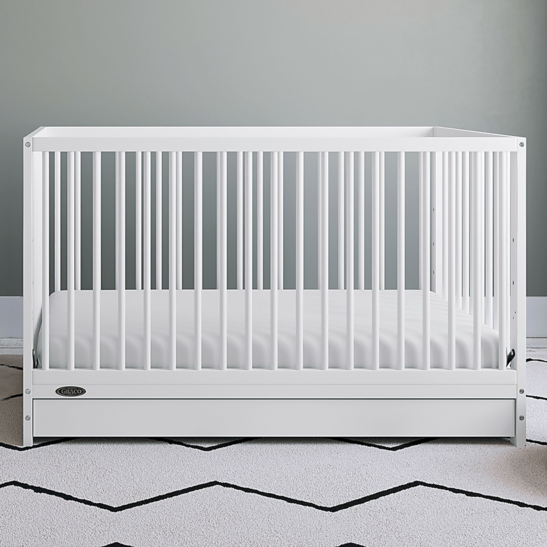 Alexei White Convertible Crib - Image 3