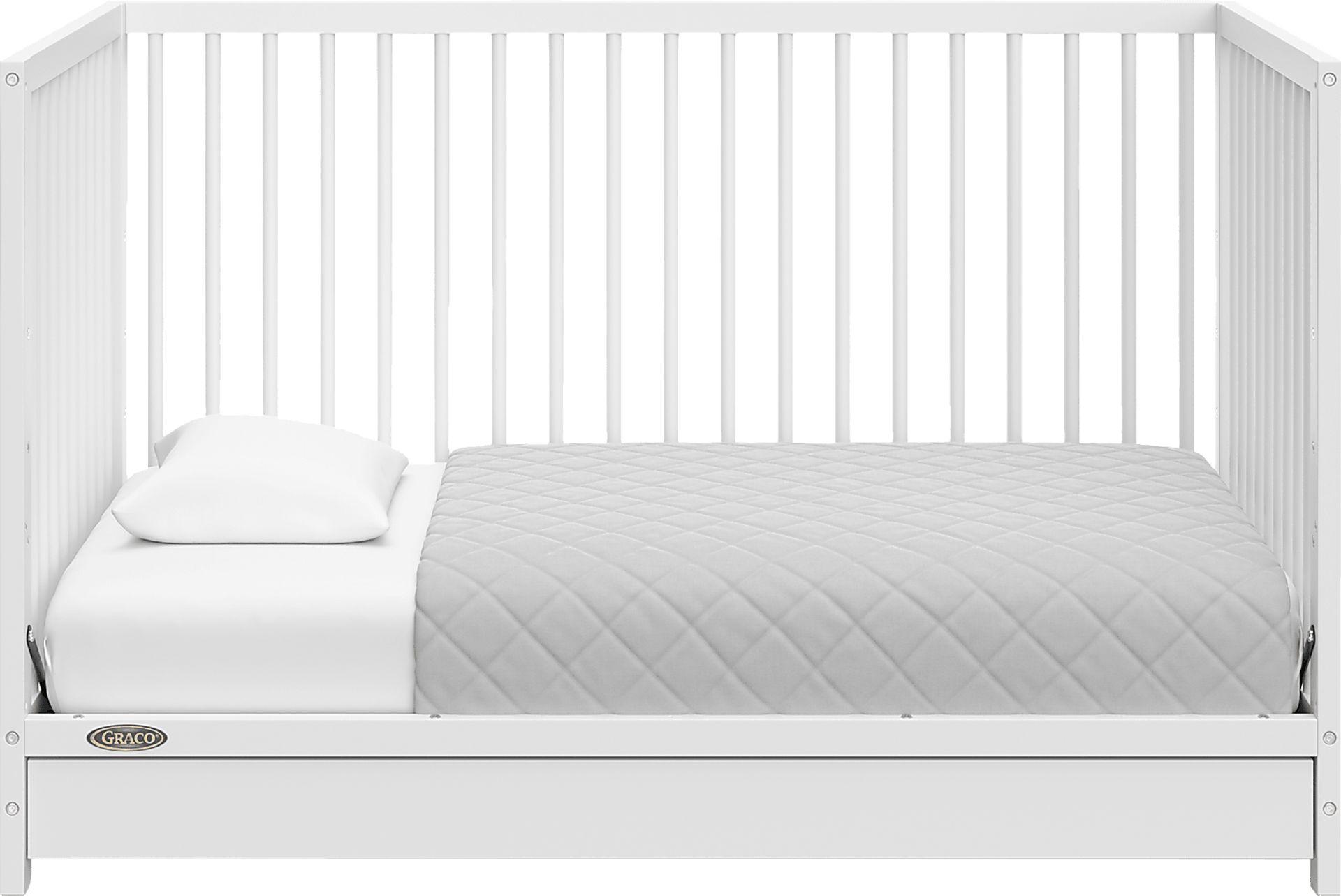 Alexei White Convertible Crib - Image 4