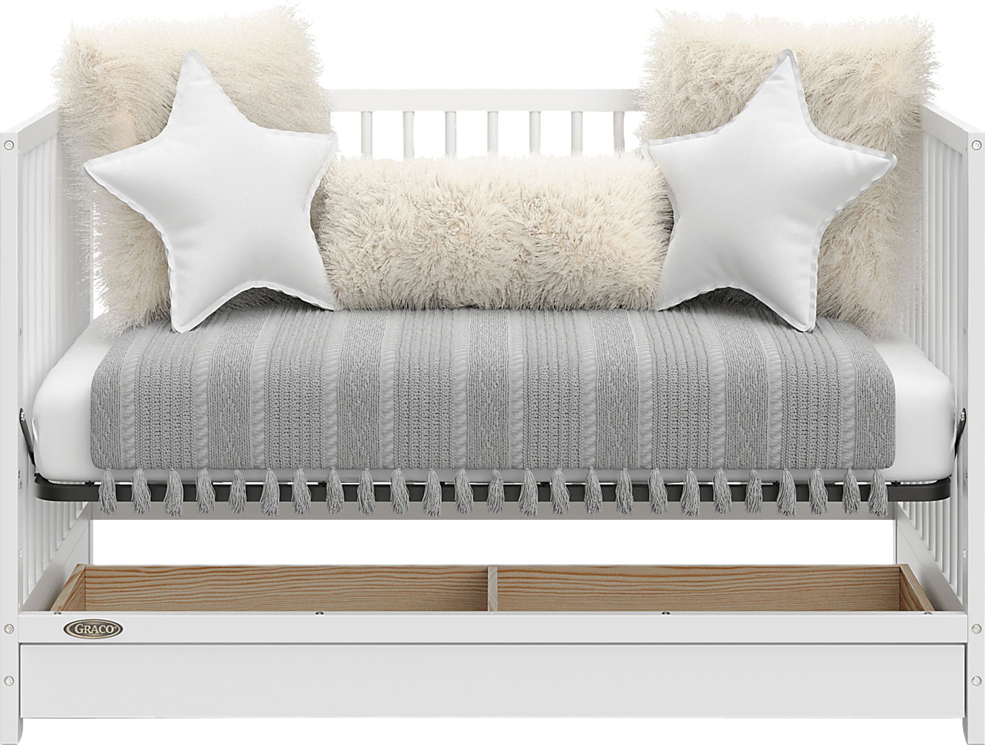 Alexei White Convertible Crib - Image 6